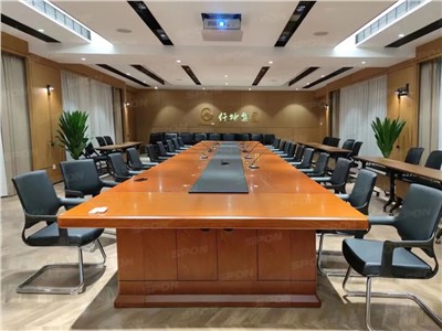 【案例故事】顏值與智慧并存！世邦助力仟坤集團(tuán)打造美觀大氣會(huì)議室